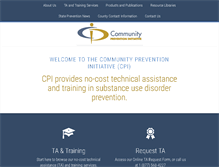 Tablet Screenshot of ca-cpi.org